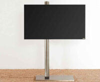 wissmann-118-S-3-TV design stand stainless steel
