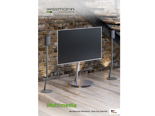 wissmann raumobjekte katalog multimedia tv-halter tv ständer